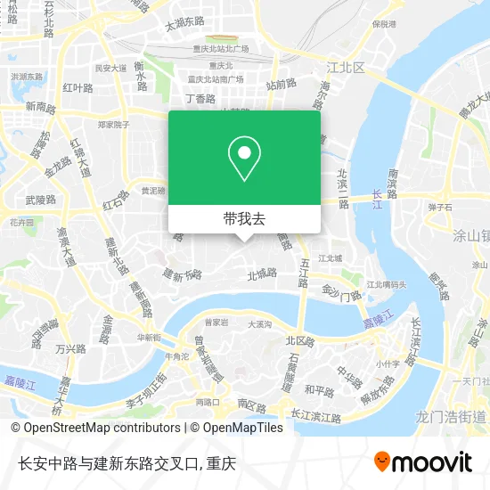 长安中路与建新东路交叉口地图