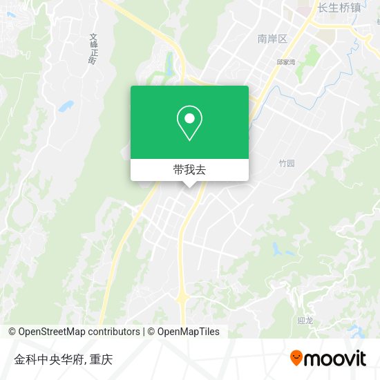 金科中央华府地图