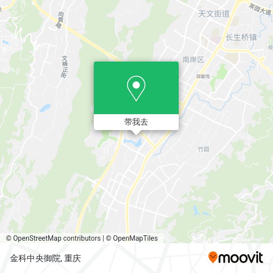 金科中央御院地图