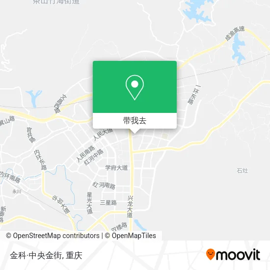 金科·中央金街地图