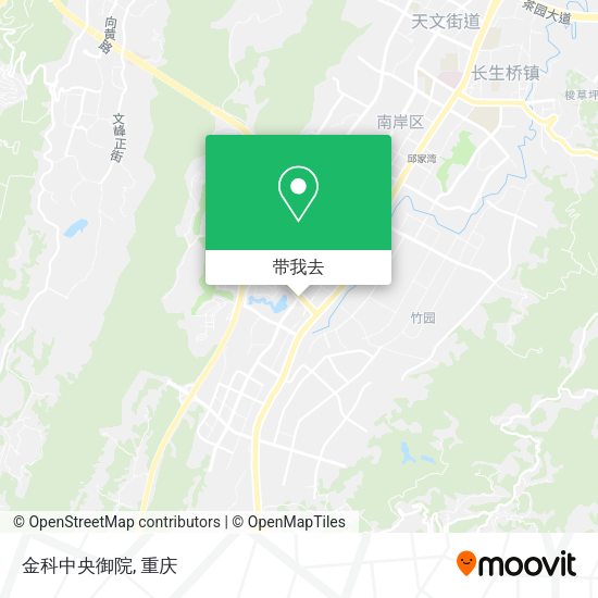 金科中央御院地图