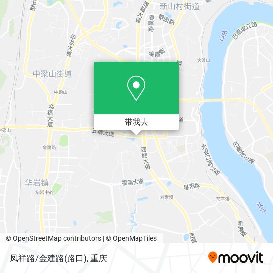 凤祥路/金建路(路口)地图