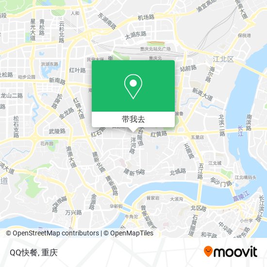 QQ快餐地图