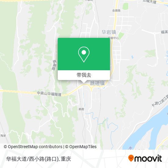 华福大道/西小路(路口)地图