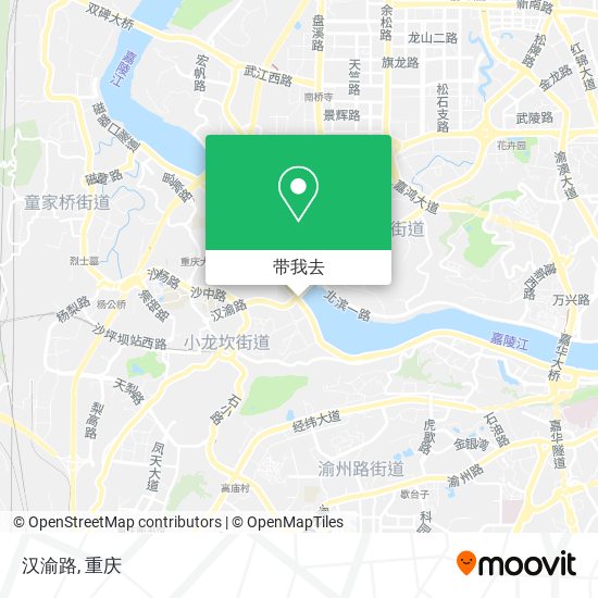 汉渝路地图
