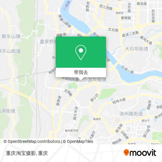重庆淘宝摄影地图