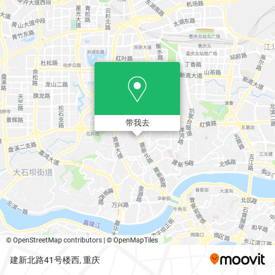 建新北路41号楼西地图