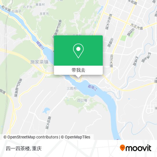 四一四茶楼地图