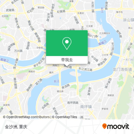 金沙洲地图