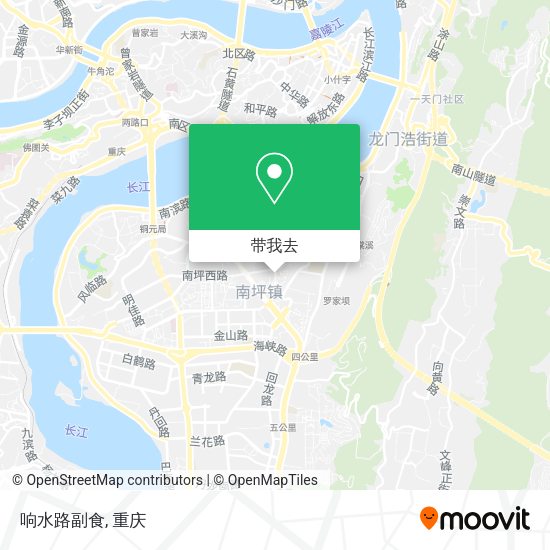 响水路副食地图