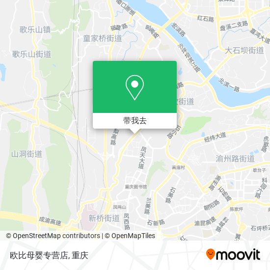 欧比母婴专营店地图