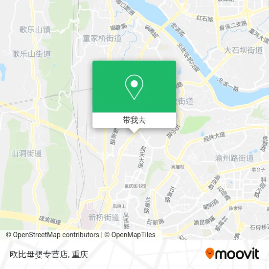 欧比母婴专营店地图