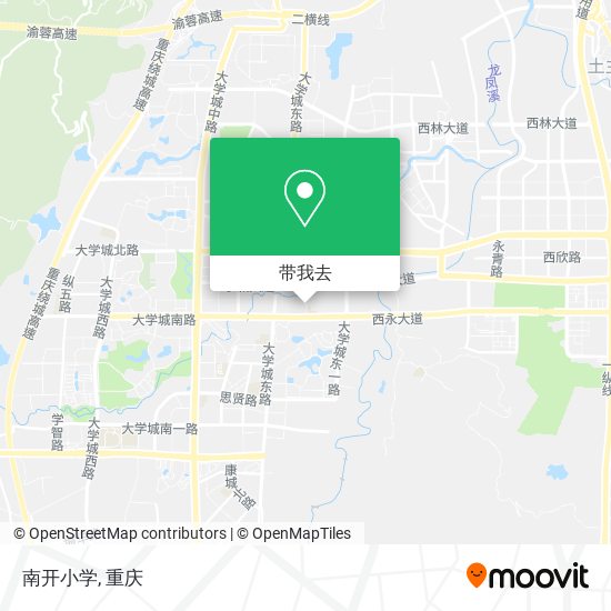 南开小学地图