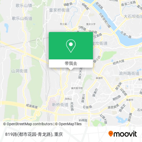 819路(都市花园-青龙路)地图