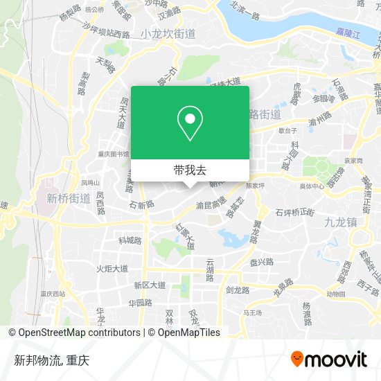 新邦物流地图