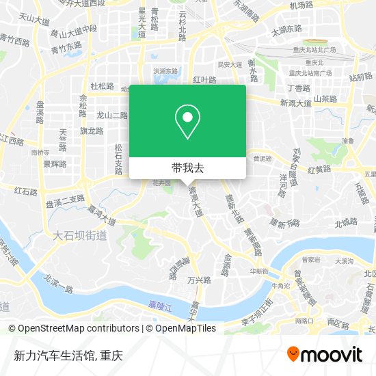 新力汽车生活馆地图