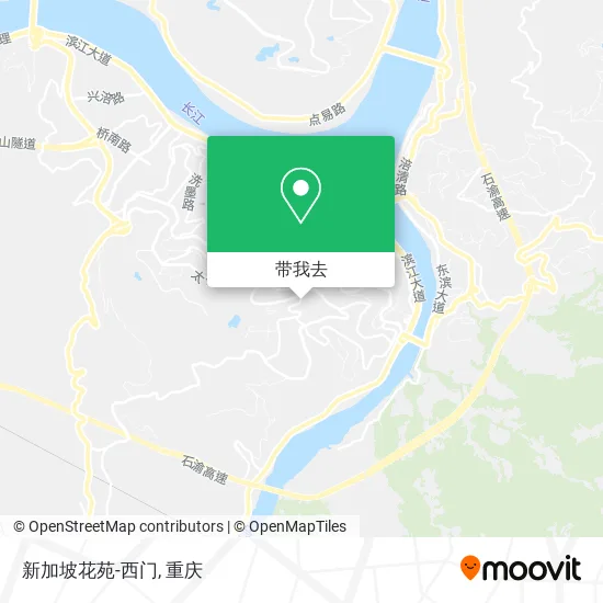 新加坡花苑-西门地图