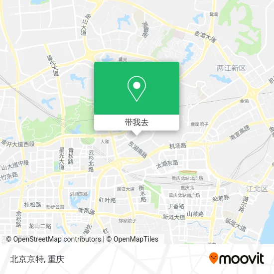 北京京特地图