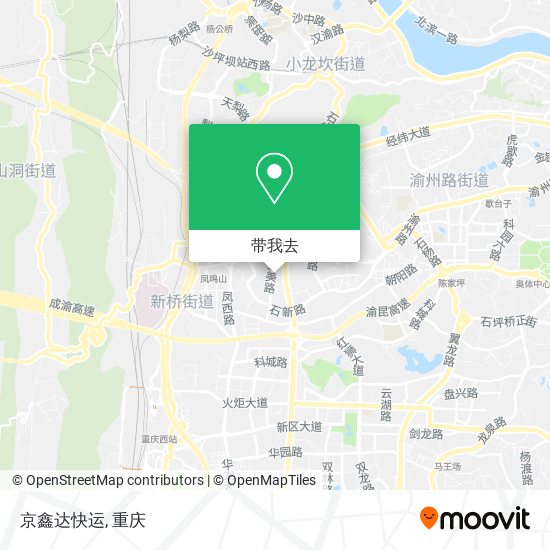 京鑫达快运地图