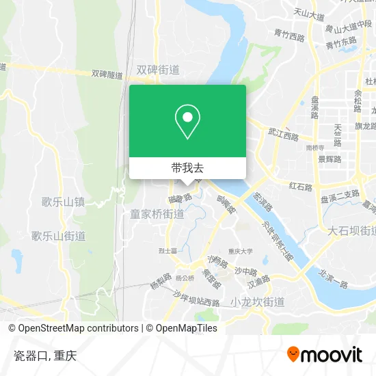 瓷器口地图