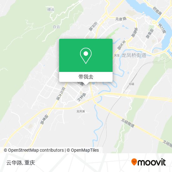 云华路地图