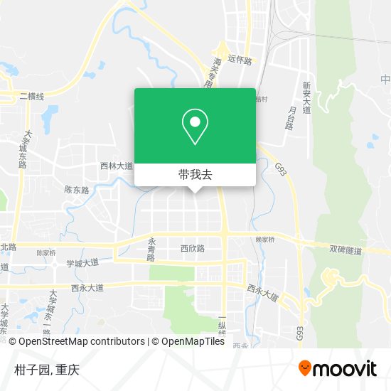 柑子园地图