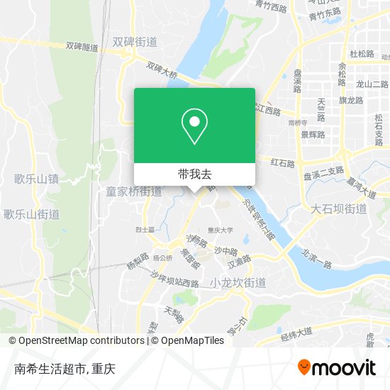 南希生活超市地图