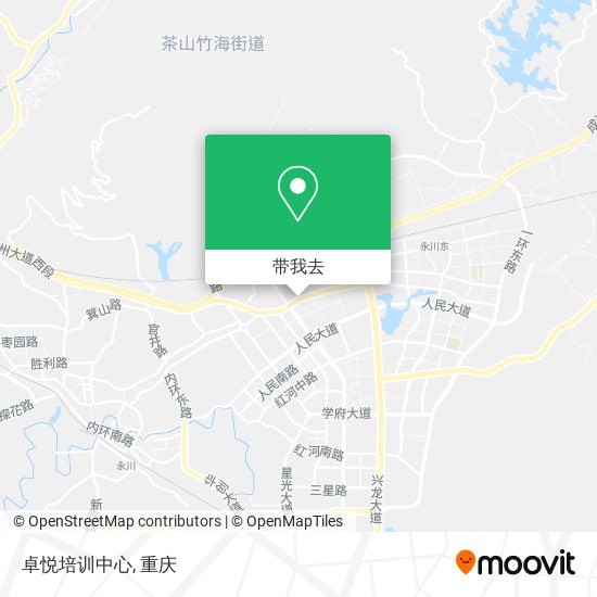 卓悦培训中心地图
