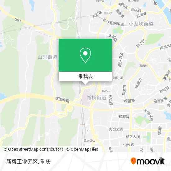 新桥工业园区地图