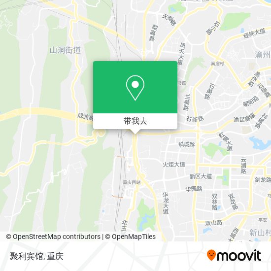 聚利宾馆地图