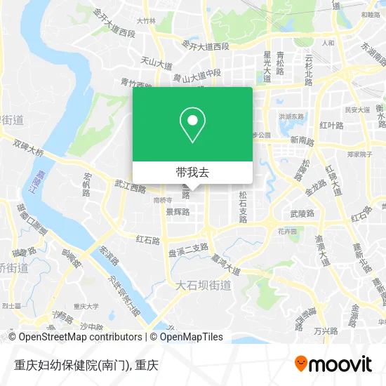 重庆妇幼保健院(南门)地图