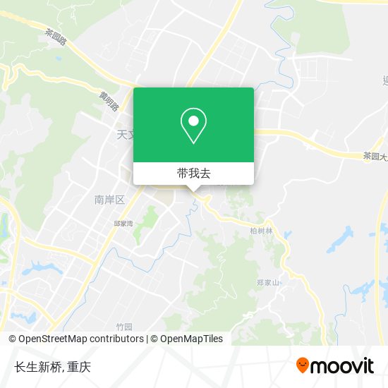 长生新桥地图