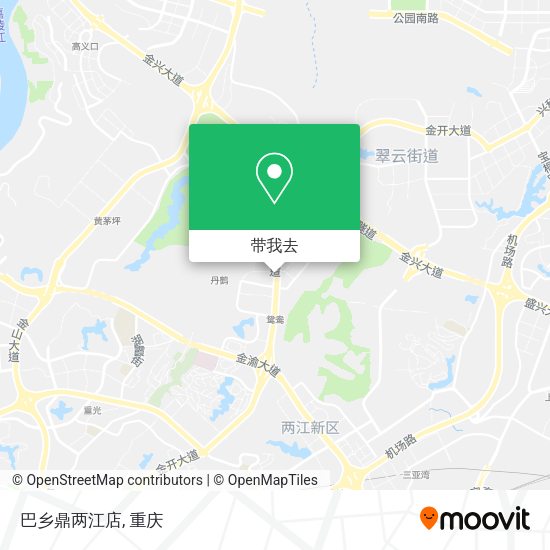 巴乡鼎两江店地图
