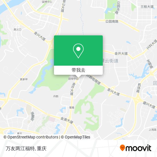 万友两江福特地图