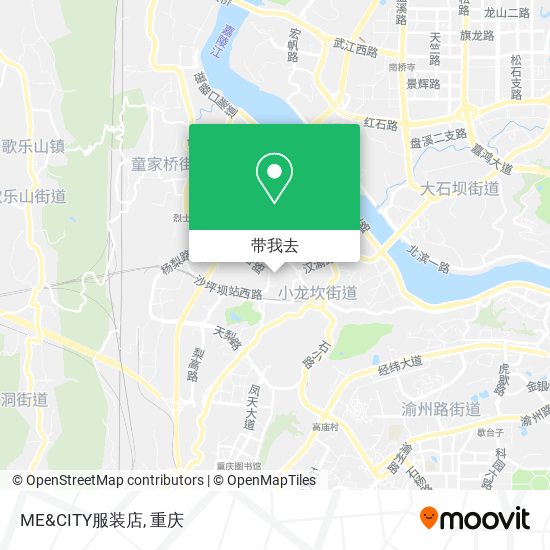 ME&CITY服装店地图