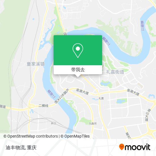 迪丰物流地图