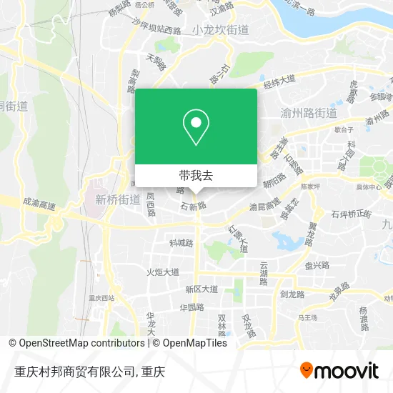重庆村邦商贸有限公司地图