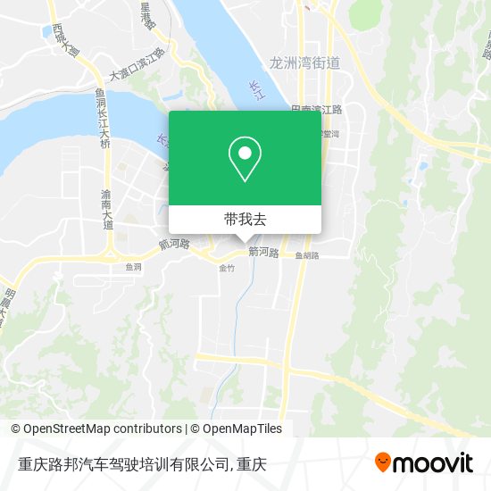 重庆路邦汽车驾驶培训有限公司地图