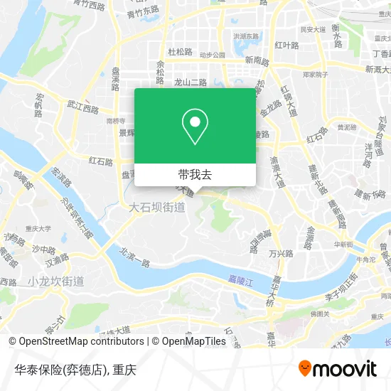 华泰保险(弈德店)地图