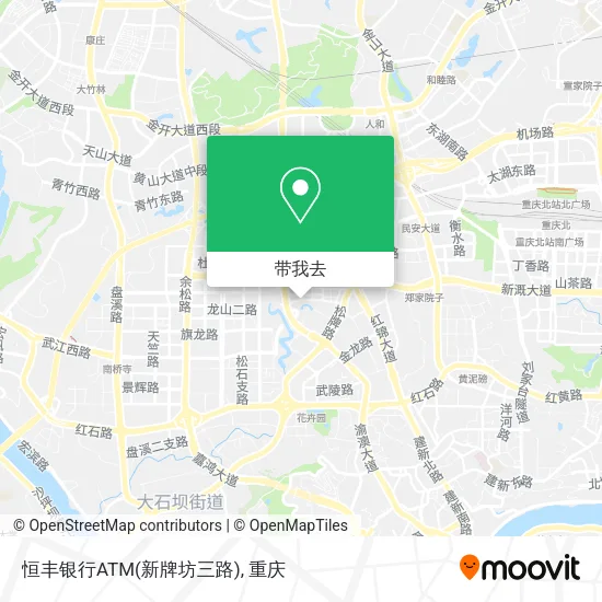 恒丰银行ATM(新牌坊三路)地图