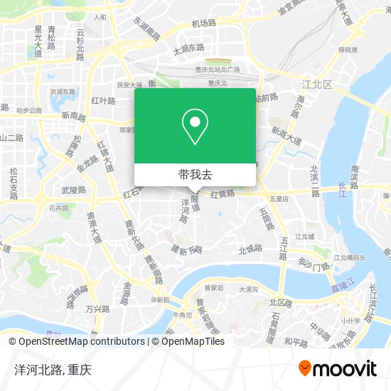 洋河北路地图