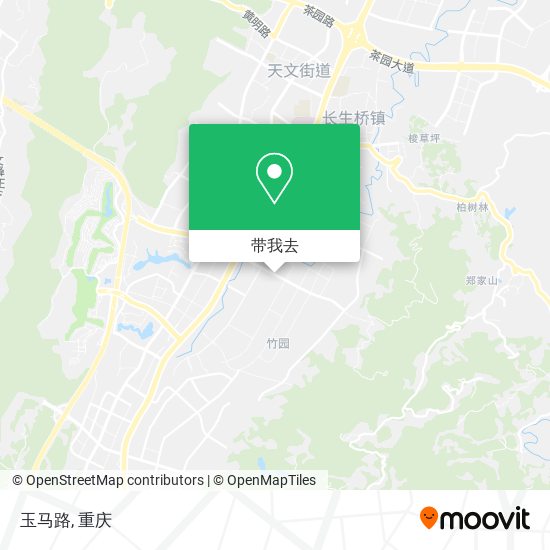 玉马路地图