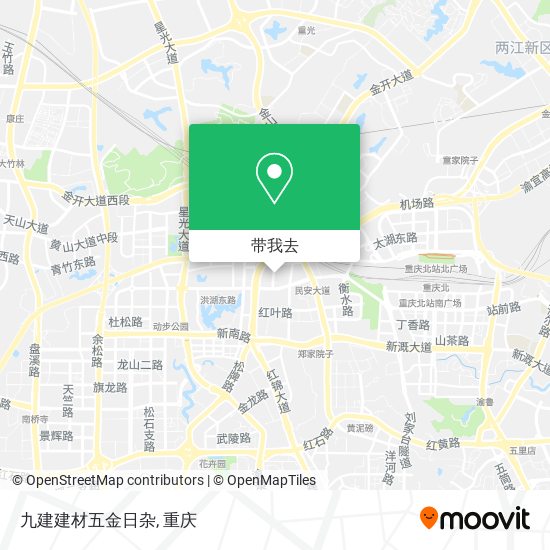 九建建材五金日杂地图