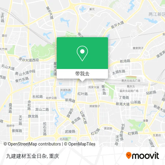 九建建材五金日杂地图