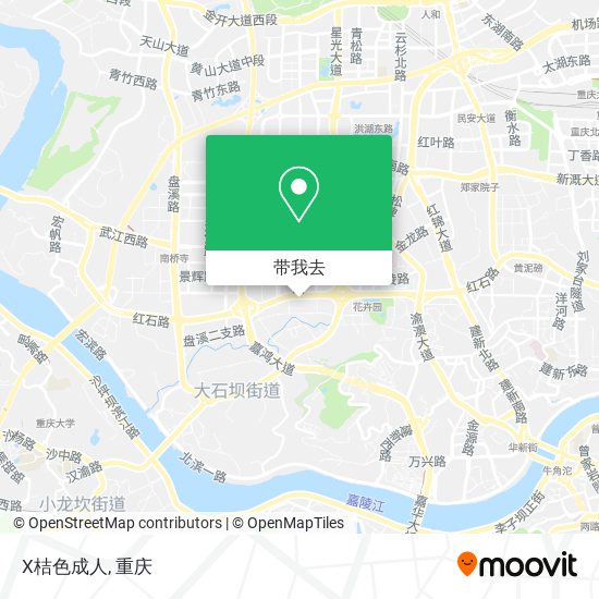X桔色成人地图