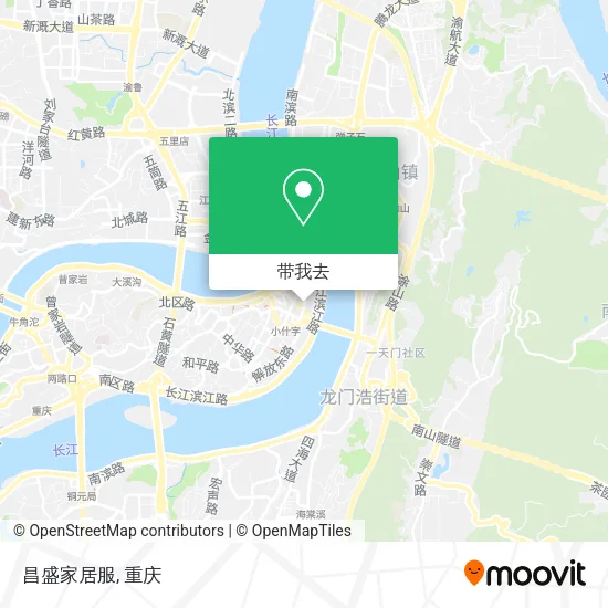 昌盛家居服地图