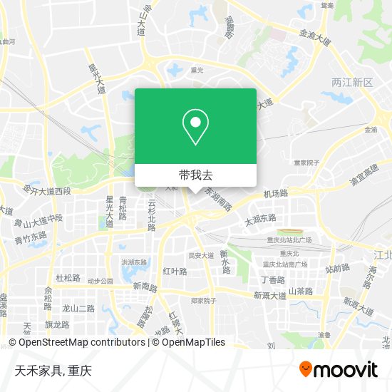 天禾家具地图