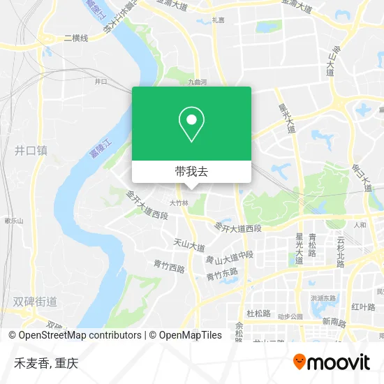 禾麦香地图