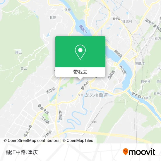 融汇中路地图