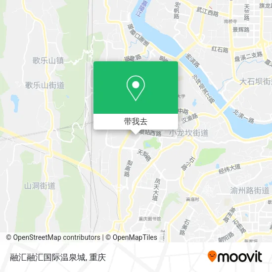 融汇融汇国际温泉城地图